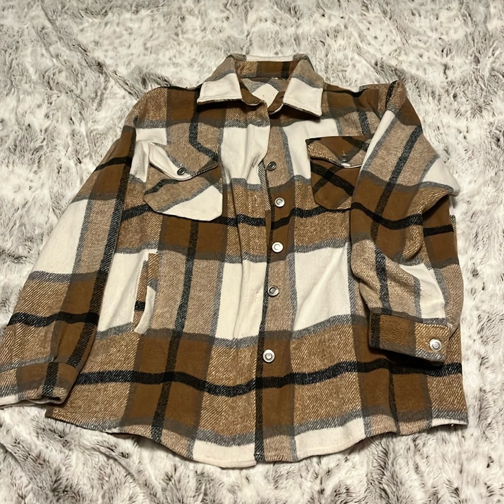 Flannel Shacket (Large)